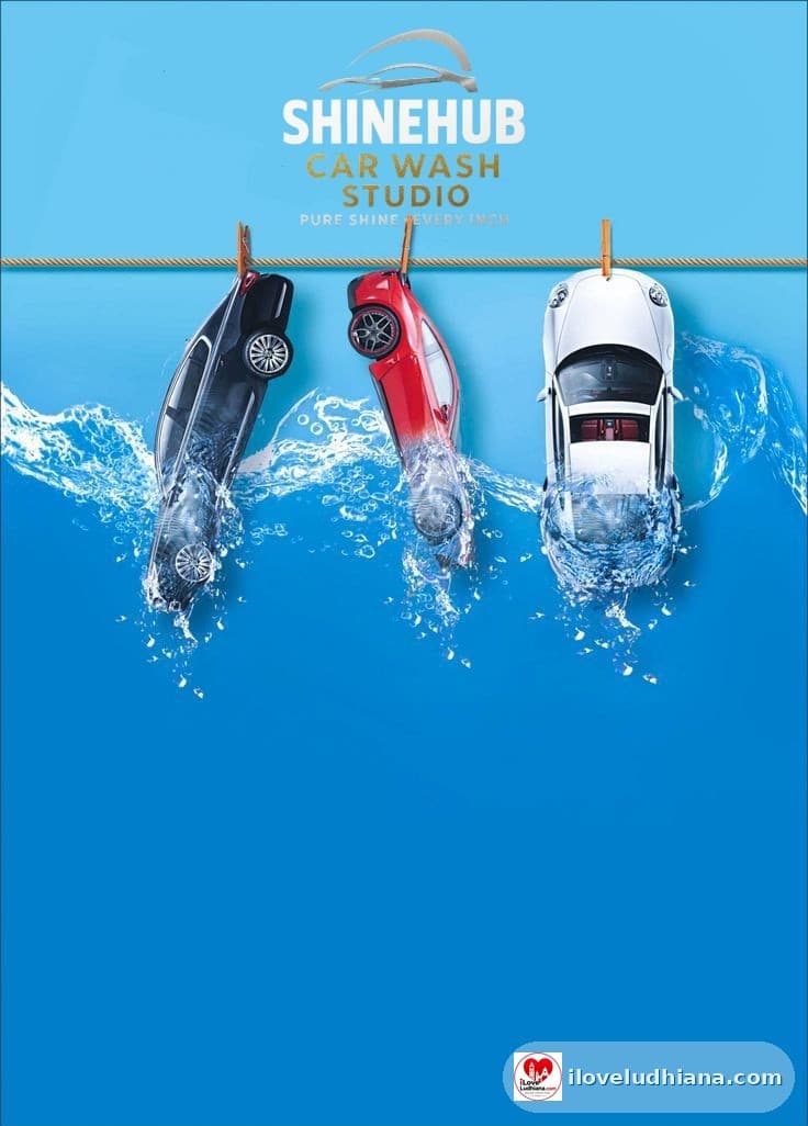 Shinehub Carwash Studio in Ludhiana