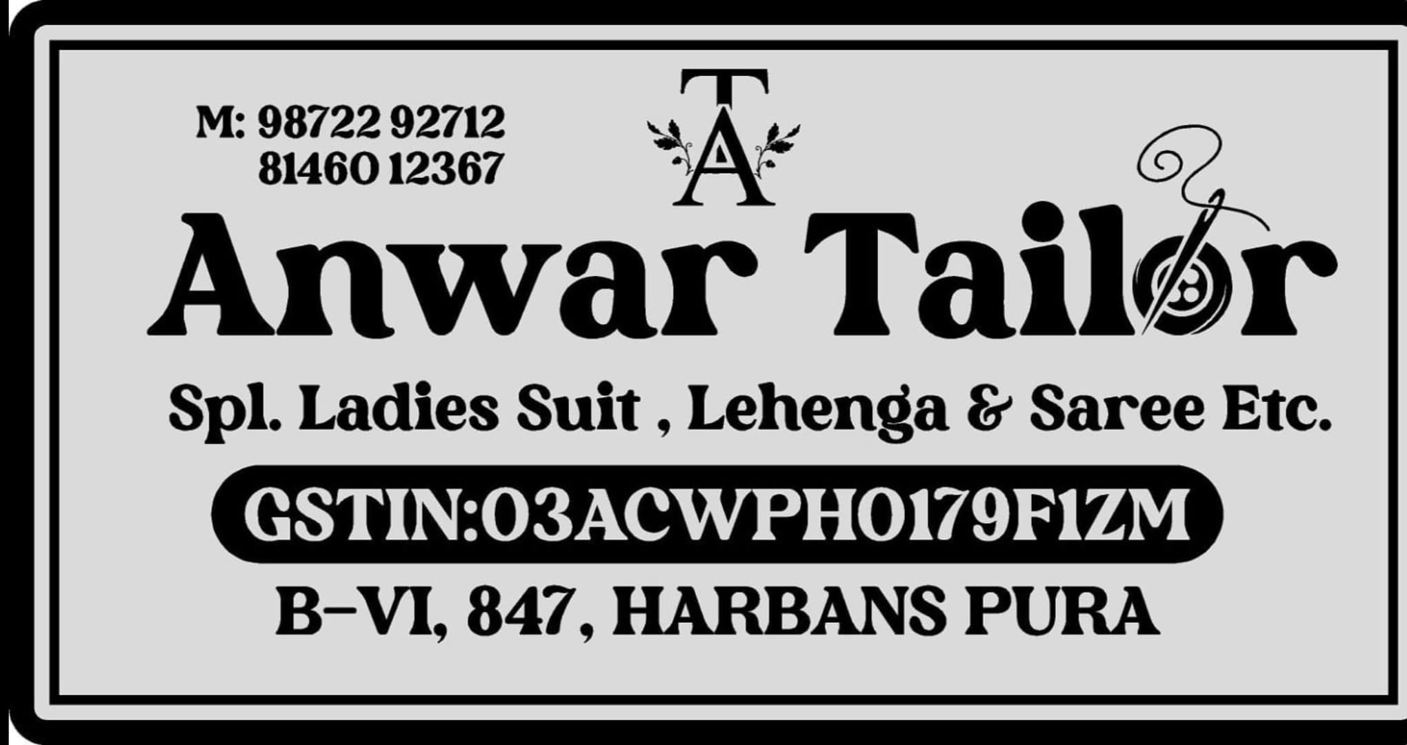 Anwar Tailor