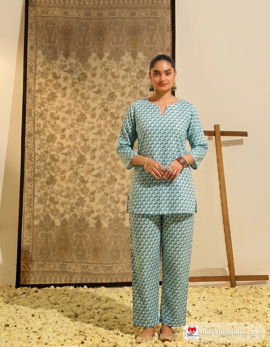 Unstitched All-over Print Co-ord sets