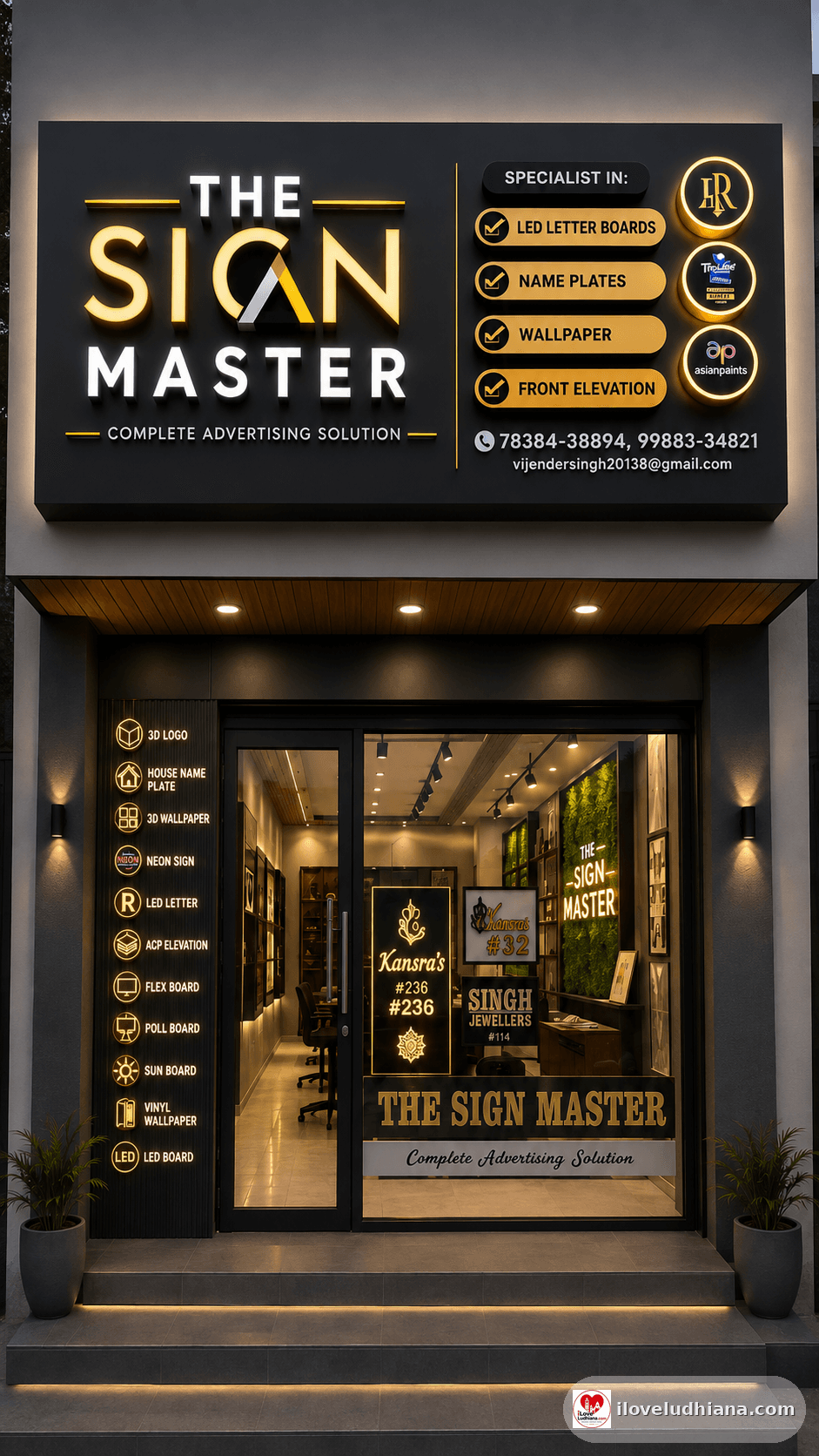 The sign master in Ludhiana EAST