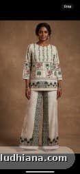 Unstitched Mul Cotton Ladies Coord Set Suit