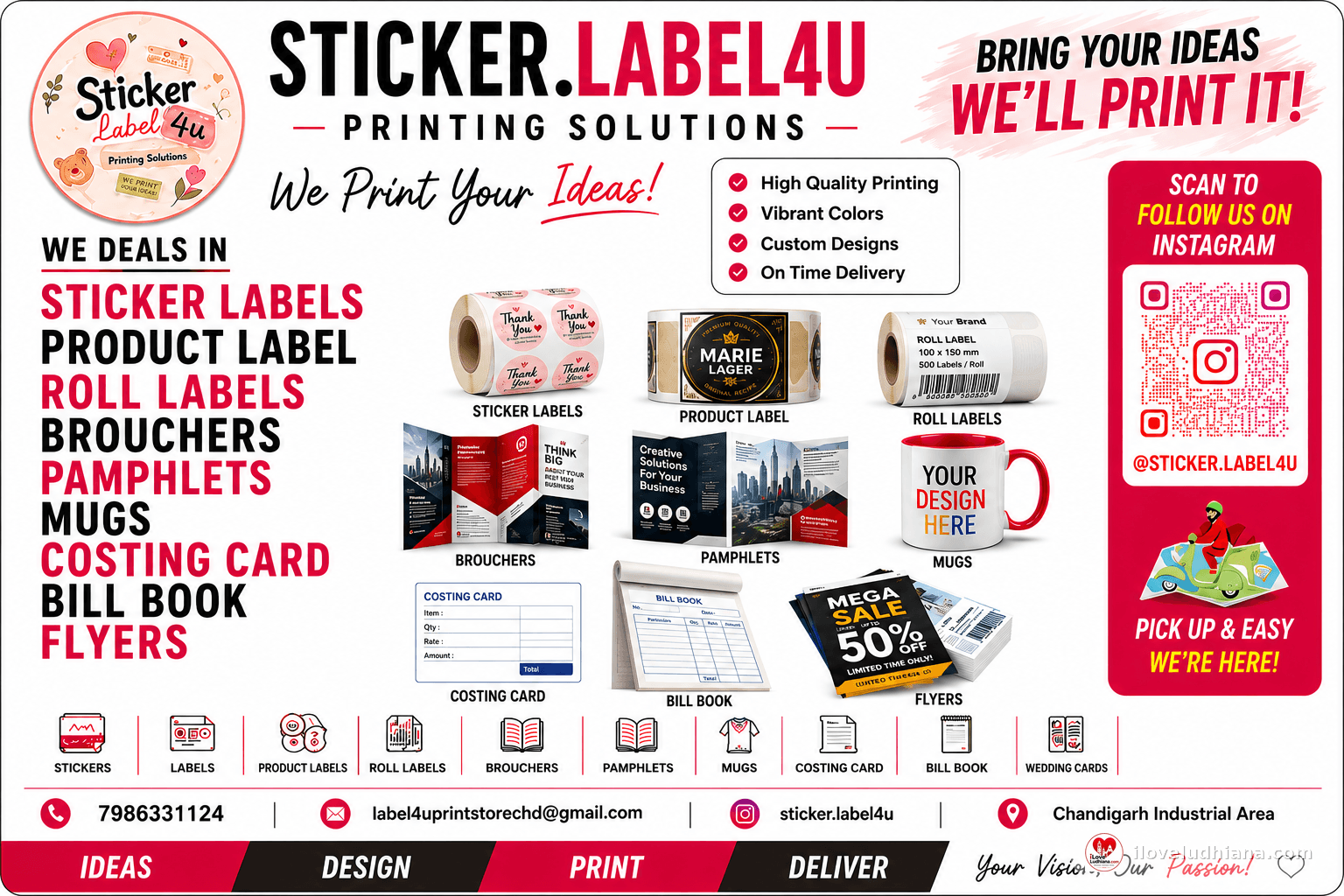 Sticker.label4u in Chandigarh Road