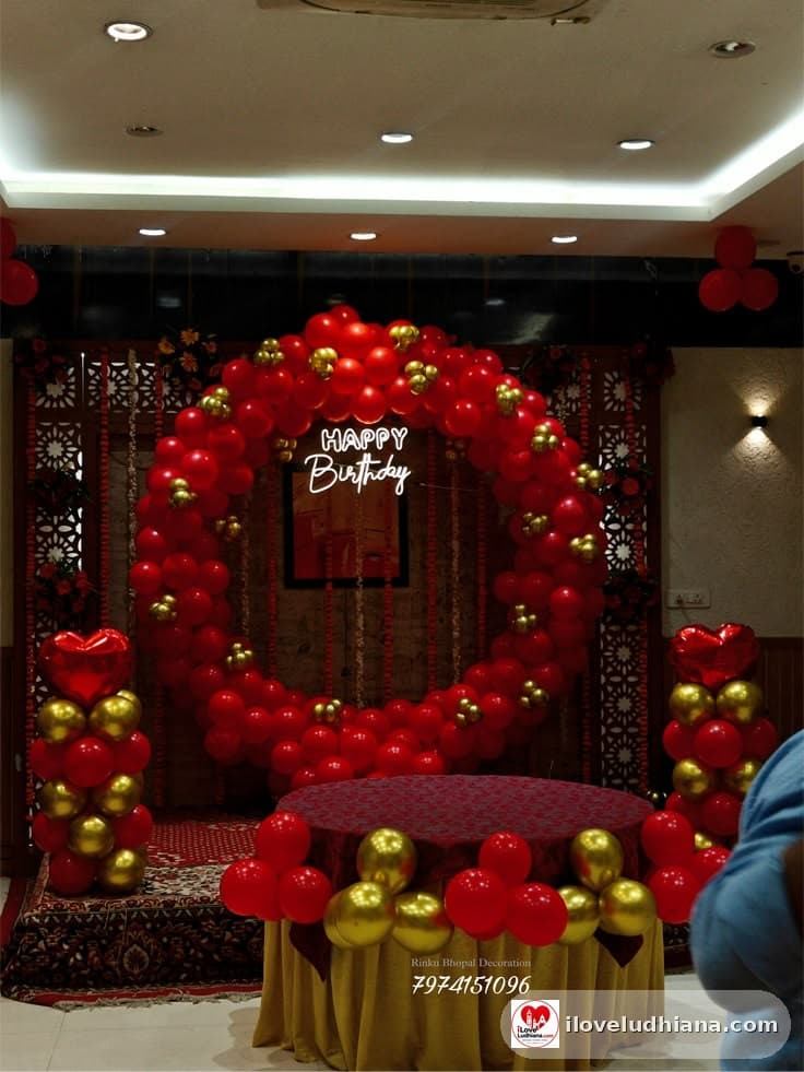 Manish balloon decoration — photo 1