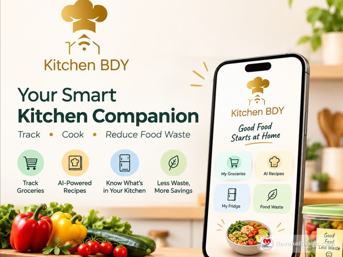 Kitchen Organizer App in Ludhiana: Organize Your Kitchen Smarter with Kitchen Bdy