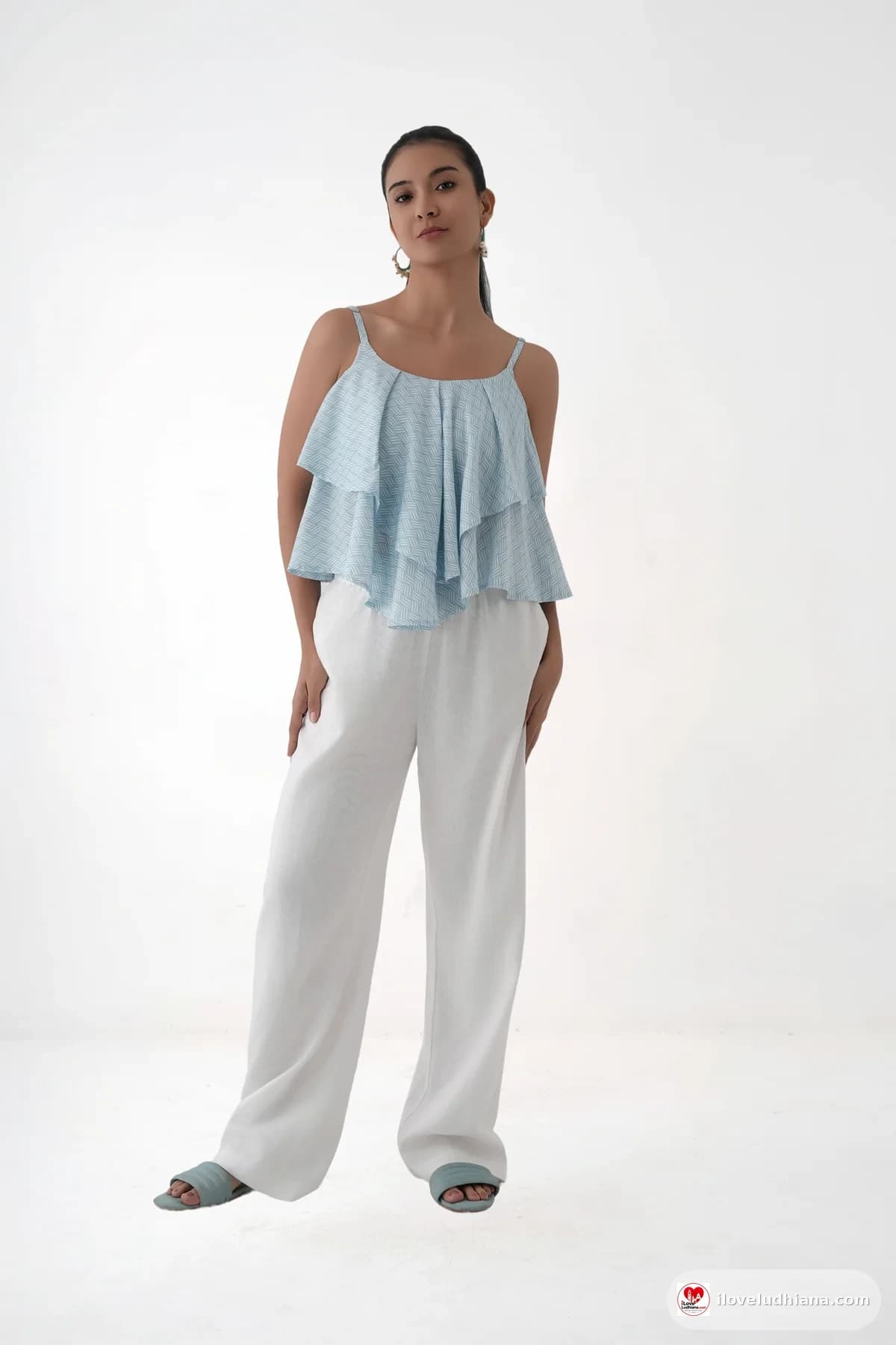 Aqua Ripple Cami top