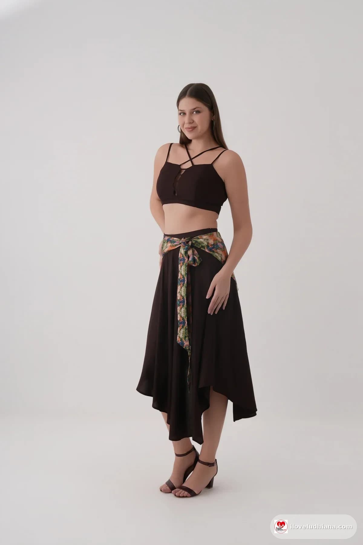 Scarf Tie Skirt